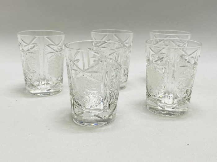 Стопки хрусталь 5 шт