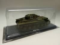 Модель танк 1:43 КВ 1 С Наши танки в коробке-блистере (расклеена)