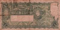 (№1908P-243a.8) Банкнота Аргентина 1908 год "1 Peso" (Подписи: Mallea Gil  Mignaquy)