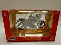 Модель мотоцикл 1:18 Aprilia Benelli TNT 1130 Century Racer новый в коробке Bburago