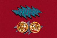 Значок Знак Россия "Grateful Dead от Wegotpins (синий)"  