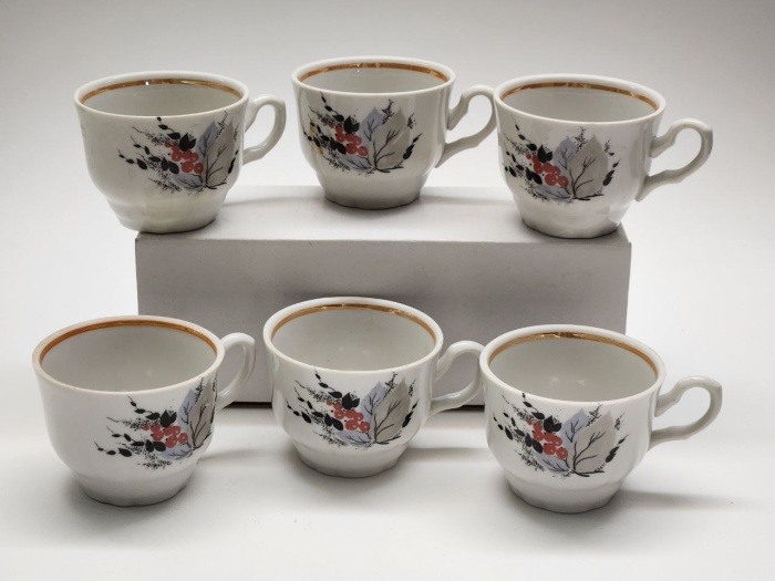 Кофейные чашки 6 штук Добруш