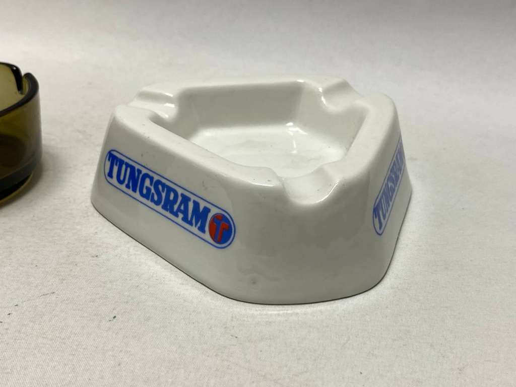 Пепельница керамика стекло, 3 шт