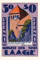 (№1922) Банкнота Германия 1922 год "50 Pfennig"