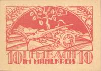 (№1920) Банкнота Австрия 1920 год "10 Heller"