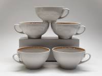 Чашки чайные 5 шт Дулево двух видов