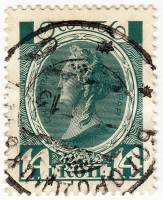 (1913-07) Марка Россия "Екатерина II"  Без обозначения года  1913 год I Θ