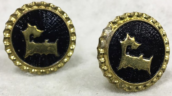 Запонки &quot;буква Г&quot;, СССР