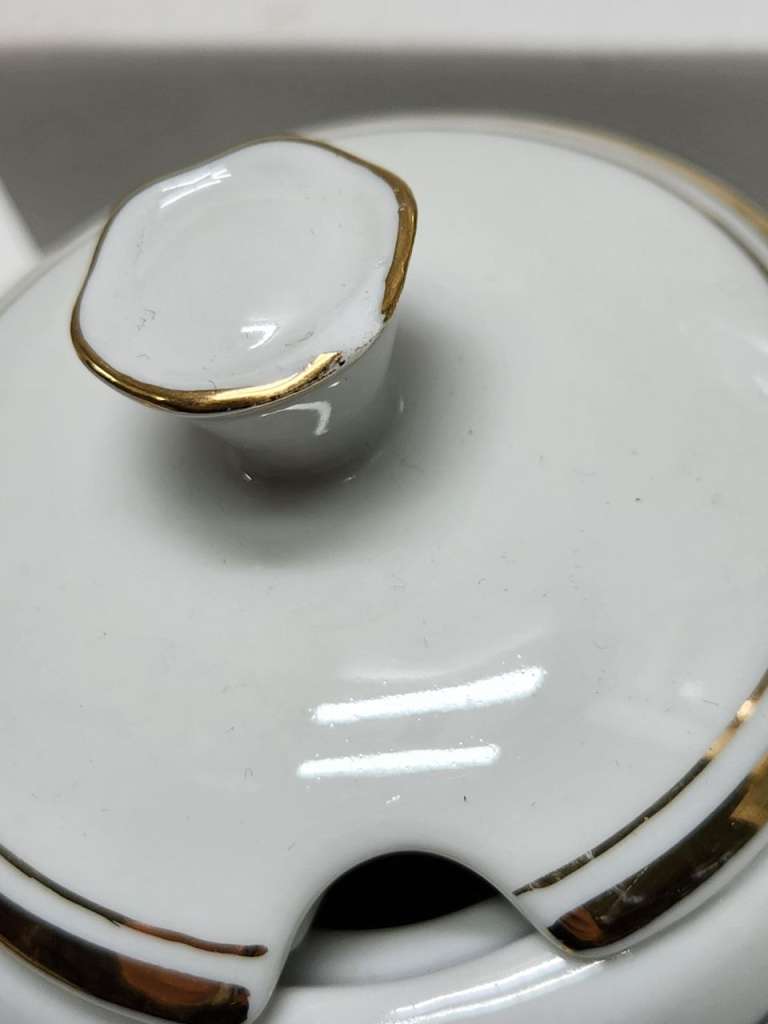 Сахарница и чайная пара Вербилки