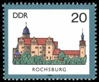 (1985-065) Марка Германия (ГДР) "Рохсбург"    Замки II Θ