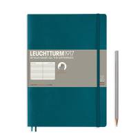 Книга для записей COMPOSITION B5 на 121 страницу в линейку, PACIFIC GREEN. Leuchtturm1917, #359677