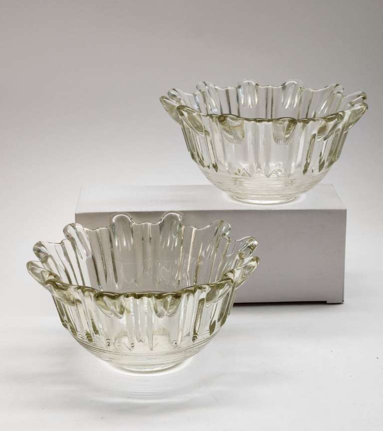 Вазы конфетницы 2 шт Уральский стекольный завод