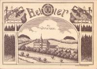 (№1920) Банкнота Австрия 1920 год "50 Heller"