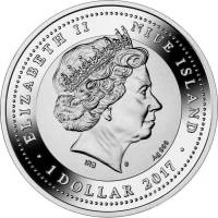 () Монета Остров Ниуэ 2017 год 1 доллар ""   AU