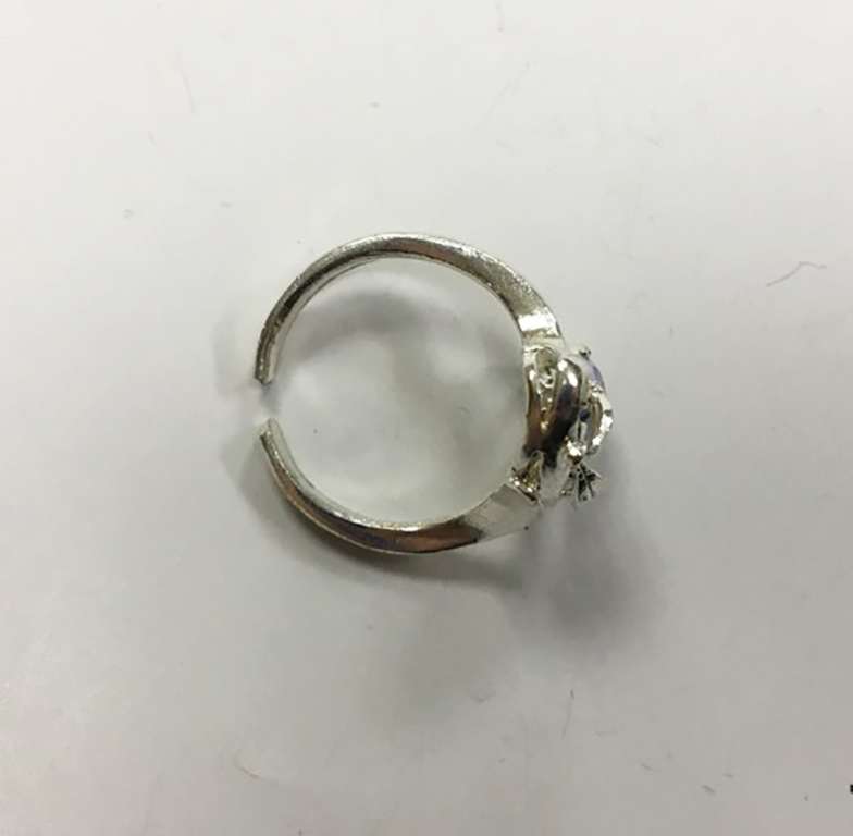 Кольцо "Финифть", серебрение (сост. на фото)