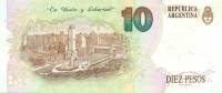 (№1994P-342b.1) Банкнота Аргентина 1994 год "10 Pesos"