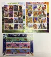 --  Набор блоков Сомали 3 шт.  Гашёные , III Θ