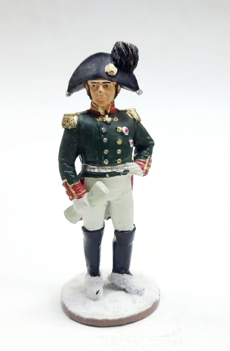Оловянный солдатик &quot;Генерал П. А. Строганов, 1812 г.&quot;