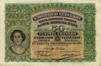 (№1927P-34c.3) Банкнота Швейцария 1927 год "50 Franken/Francs/Franchi" (Подписи: Sarasin  Weber  Bor