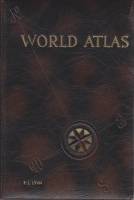Книга World atlas 1943 P. Litvin Нью Йорк Твёрдая обл. 382 с. С цв илл