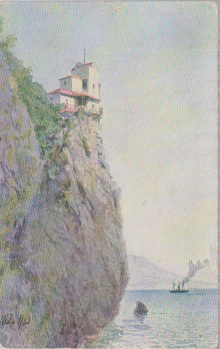 Открытка Ласточкино гнездо 1903 г.
