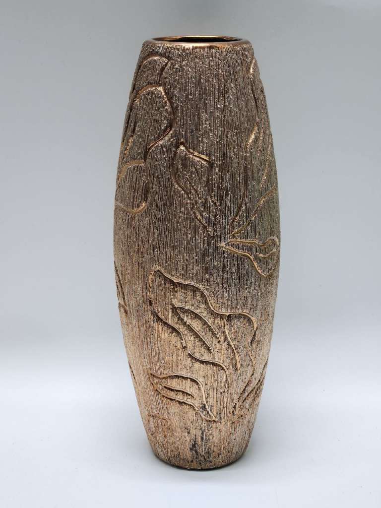 Ваза керамическая позолота 32 см