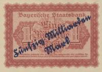 (№1923) Банкнота Германия 1923 год "50,000,000,000 Mark"