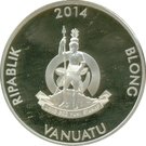 () Монета Вануату 2014 год 50 вату ""   PROOF