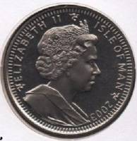 () Монета Остров Мэн 2003 год 1 крона ""   AU