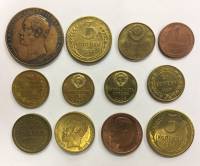 Набор копий монет, 12 шт.