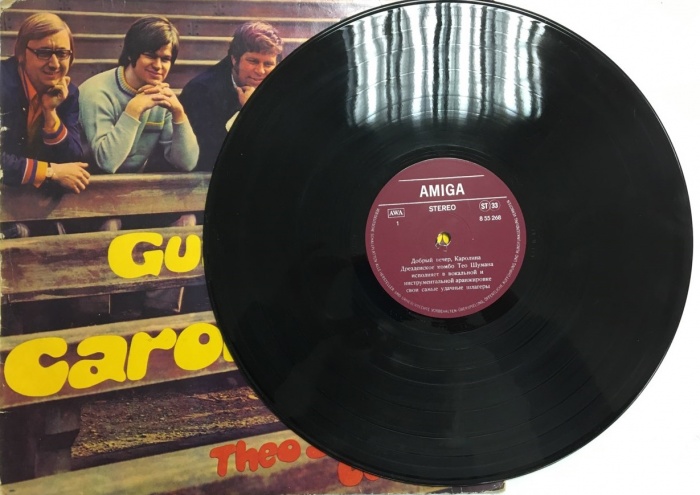 Пластинка виниловая , Добрый вечер, Каролина Amiga Stereo 300 мм. (сост. на фото)