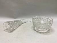 Конфетница и хрустальный рог СССР