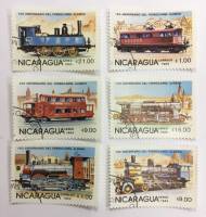 (--) Набор марок Никарагуа "6 шт."  Гашёные  , III Θ