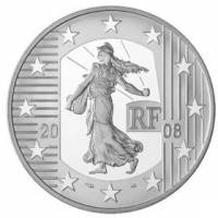 () Монета Франция 2008 год 1 1/2 евро ""   PROOF