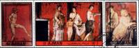 (№1972-2439) Лист марок Эмират Аджман (ОАЭ) 1972 год "SatyrWomenSilenus", Гашеный