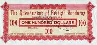 (№1894P-6) Банкнота Гондурас 1894 год "100 Dollars"