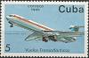 (1988-038) Марка Куба "Гавана-Берлин 1972"    40 лет Первого Кубинского трансатлантического перелета