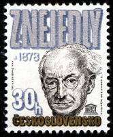 (1978-001) Марка Чехословакия "Э. Неедлы" ,  III O