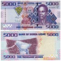  Банкнота Сьерра-Леоне 2010 год      UNC