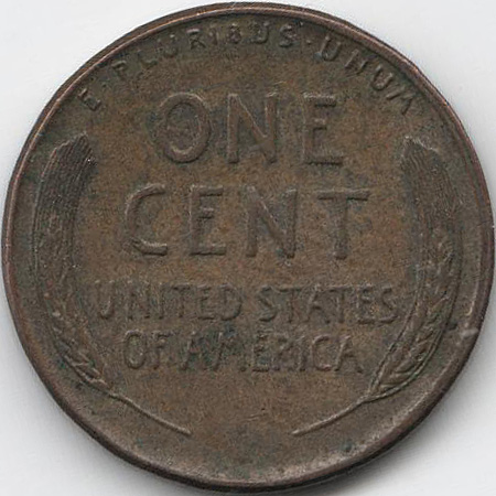 (1929s) Монета США 1929 год 1 цент   100-летие Авраама Линкольна, Пшеничный цент Медно-Оловянно-Цинк