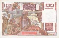 (№1952P-128d.2) Банкнота Франция 1952 год "100 Francs"