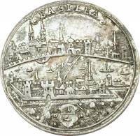 (№1700km122(basel)) Монета Швейцария 1700 год frac14; Thaler