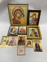 Набор икон 11 шт (состояние на фото)