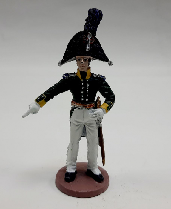 Оловянный солдатик &quot;Офицер батальона Внутренней стражи, 1811-1812 г.&quot;
