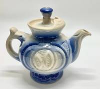 Чайник заварочный, обливная керамика