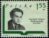 (1969-086) Марка Польша "К. И. Галчиньский"   Писатели III Θ