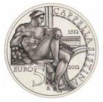 () Монета Италия 2012 год 5 евро ""  Биметалл (Серебро - Ниобиум)  AU