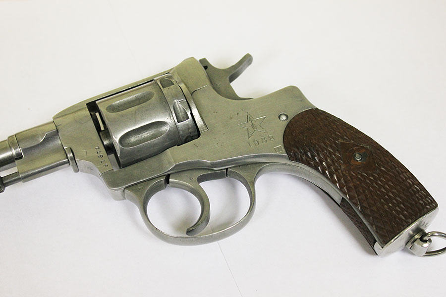 Револьвер Наган для пограничной стражи деактивированный, 1932 г., в отличном состоянии