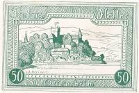 (№1920) Банкнота Австрия 1920 год "50 Heller"