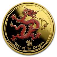 () Монета Австралия 2012 год 100  ""   Биметалл (Платина - Золото)  UNC